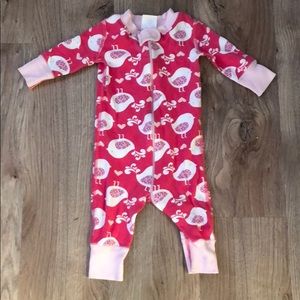 Hanna Andersson size 50 (0-6 month) pajamas